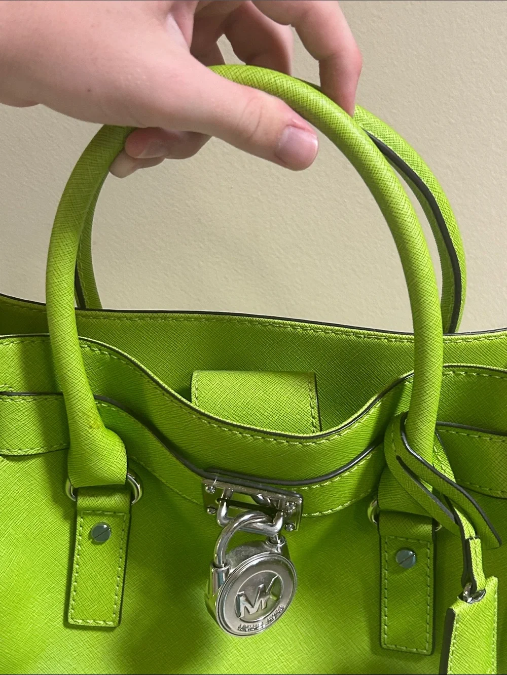 MICHAEL Michael Kors Neon Lime Purse